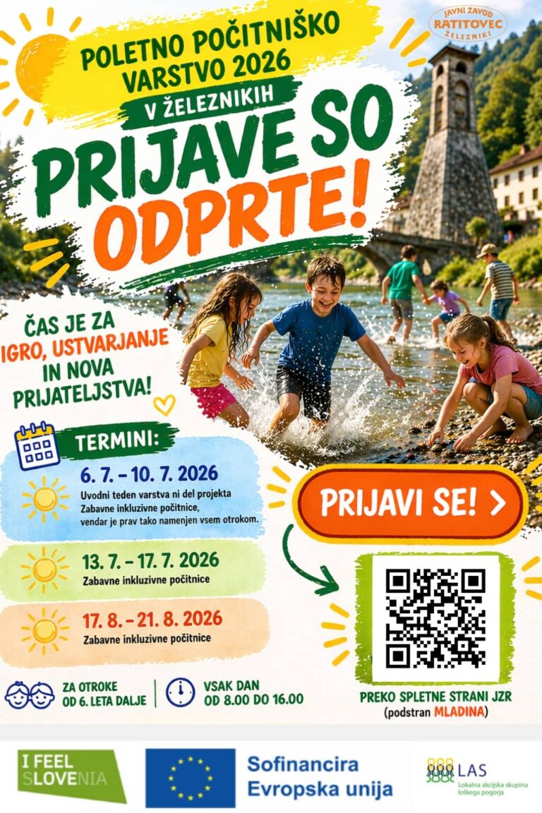 Poletno Pocitnisko Varstvo 2026