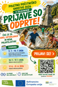 Plakat počitniško varstvo